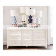 Extra Wide Simple Pattern Wooden Dresser With Spaciours Drawers for Bedroom thumbnail-2