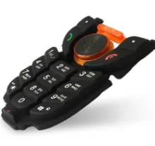 Debossed Pantone Color Elastomer Silicone Rubber Keyboard thumbnail-2