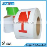 Factory security sticker labels
