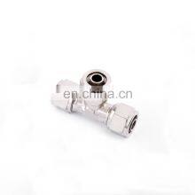 SNS KLE Series Pneumatic Two Touch Rapid Brass Tee 3 Way Air Fitting thumbnail-2