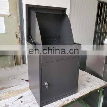 Top Access Door Safe And Secure Large Capacity Galvanized Steel Wall Mounted Locking Vertical Parcel Dropbox Mailbox thumbnail-4