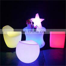 Big Size LED Cube Luminous Huel Bars Tables Battery Rechargeable Furniture Luminous Modern Led Bar Stools thumbnail-4