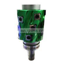 LIVTER Cnc Helical Cutter Head Hsk 63F Shank Spiral Cutter Head Bt30 Spindle Use thumbnail-1