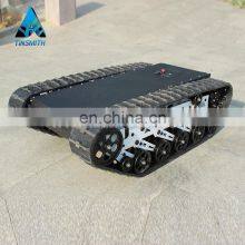 Outdoor Remote Controlling Mobile Rubber Robot Platform Tracked Vehicle thumbnail-2