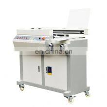 55h-a4 Automatic Glue Binding Machine 320mm Length Single Roller Glue Binding Machine Perfect Binder With Lower Price thumbnail-3
