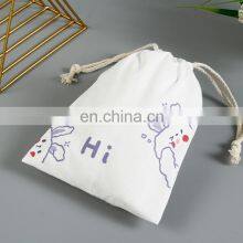 Bolsas De Joyeria Con Logotipo Envelope Earring Cotton Dust Bag Bolsa Para Joyas White Canvas Jewelry Pouch for Jewelry thumbnail-3