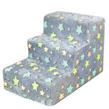 Glow-in-the-Dark Pet Play Toy Steps Stairs Dog Cat Training Toy Bed Ladder for Sofa Climbing Ramp for Small Pets Stairs for Couch thumbnail-4