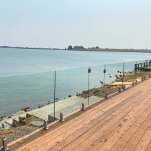 8-12mm Clear Tempered Glass Swimming Pool Fencing /Tempered Glass for Swimming Pool Fencing thumbnail-2