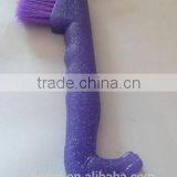 glitter horsehead hoof pick with brush