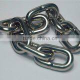 Zinc Plated DIN5685C Steel Chain Long Link Chain