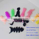 Fashionable Cable Organizer/cable Tidy Earphone Cable Winder Silicone Cable Winder thumbnail-1