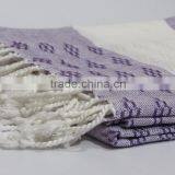 Organic Cotton Fouta Bath and Beach Towel Tunisian Sauna Towels Wholesale thumbnail-5