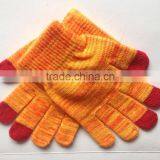 Ladies Knitted Gloves Touch Screen Stripe Gloves Texting Capacitive Smartphone thumbnail-4