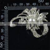 2016 New Fashion Strass Brooch Pins With Zinc Alloy , Flower Pin Brooch With Crystal, Factory Wholesale for Wedding Invitation thumbnail-2