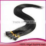 100%Real Bohemian Remy Human Hair Extension Pre-bonded I-tip Hair Extension