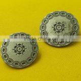 Fancy Sew-on Metal Shank Button For Jacket --- MJ2083 thumbnail-3