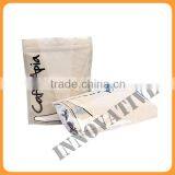 custom logo printing customized biodegradable laminating foil lined food bags