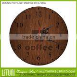 Coffee&cafe Bar Decoration Round Wall Clock