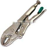 5" LAOA Curved Jaw Locking Pliers Fixed Pincers thumbnail-1