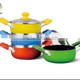 16/18/20/22/24/26/28/30cm Aluminum Pressed Nonstick & Ceramic Coated Casserole Sets thumbnail-4