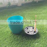 Hot Selling Garden Plastic Stacking Plant Pot With Painting thumbnail-4
