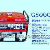 5KW 60HZ 4-stroke Gasoline Engine Generator