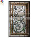P-15 Stained Glass Panel Windows Art Glass Design Tiffany Style Wall Panel