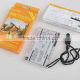 Mutifunctional Outdoor Survival Signal Mirror Survival Tools Camping Kits thumbnail-3