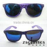 2012Cheap custom Promotional spectacle frame/ colorful new design sunglasses