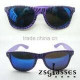 2012Cheap custom Promotional spectacle frame/ colorful new design sunglasses