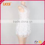 New Fashion Sleeveless Women Fashion Lace Dress Girls' Dress thumbnail-5