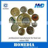 Tinplate EOE Easy Open Lids for Food Cans Packing