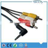 Factory High Speed 3.5mm Audio Coaxial Cable 90 Degree Audio Cable Volume Control Audio Cable thumbnail-1