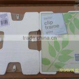 Wholesale Easy Frameless Glass Clip Snap Photo Picture Frame thumbnail-1