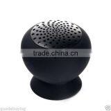 A2 Mini Mushroom Bluetooth Speaker Wireless Hands Free Waterproof Silicone Suction - Black Color