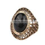 Cheapest Price Less Than 1 Dollar Zinc Alloy Metal Gold Plated Ring With Gemstone thumbnail-2