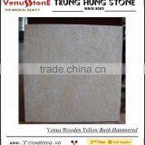Vietnam Wooden Yellow Marble Bush Hammered thumbnail-1