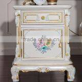 Italian Furniture Reproduction - Baroque Solid Wood Handcraft Bedstand-classic Bedroom Furniture thumbnail-2