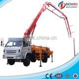 24m Dongfeng Chasis Truck Mounted Concrete Placing Boom Mobile Concrete Pump Placing Boom Concrete thumbnail-1