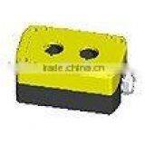 CE ROHS 22mm Plastic Push Button Control Box Parts/enclosure for Two Holes IP54/65 LAY5-JBPN2