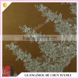 HC-2238-1 Hechun Whole Sale Guipure Embroidery Stone Lace Bridal Trim
