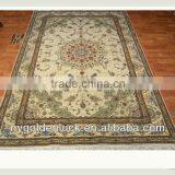 6x9ft Persian Style Hand Woven Chinese Silk Rugs on Sale thumbnail-1