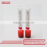 Disposable Vacuum Blood Collection Red Cap Plain Tube thumbnail-1