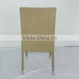 Outdoor Furniture Leisure Antique Style Rattan Dining Aluminum Legs ChairYC039A thumbnail-3