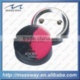 Printing Promotional Smiley Face Custom Tin Button Badge thumbnail-3