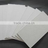 uncoated white duplex board with grey back