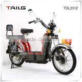 Tailg 60v steel frame cargo loading electric bicycle durable electric bike with disc brake