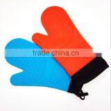 Hot Seeling Easy Wash Heat Thick Resistant Silicone Glove/ Cooking Baking BBQ Oven Pot Holder Mitt Kitchen Tools thumbnail-1