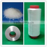 wicking material supplier, polyester poy white color, z twist polyester yarn