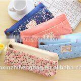 2016 New Product Many Colorful Fancy Canvas Pencil Bag